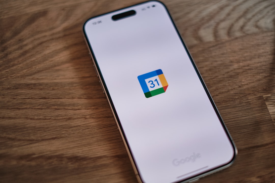Photo Smartphone calendar